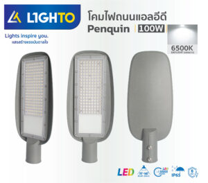 โคมไฟถนน Lighto-LED streetlilght-PENGUIN-100W