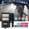 โคมไฟถนนโซล่าเซลล์ IWACHI รุ่น SOLAR-LEG-REMOTE-200W Iwachi-โคมไฟถนน-IWC-STR-SOLAR-LEG-RMT-IP67-200W