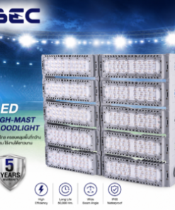 โคมไฟ FLOODLIGHT LED BEC รุ่น FLX ขนาด 1000W