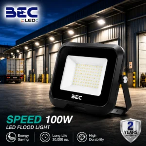 โคมไฟ floodlight led bec รุ่น speed ขนาด 100w โคมไฟ floodlight led bec รุ่น speed ขนาด 100w