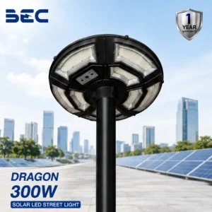 โคมไฟถนน led โซลาร์เซลล์ bec รุ่น dragonขนาด 300w โคมไฟถนน led โซลาร์เซลล์ bec รุ่น dragonขนาด 300w