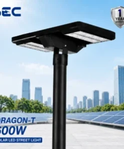 โคมไฟถนน led โซลาร์เซลล์ bec รุ่น dragonขนาด 500w copy