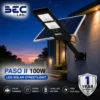 โคมไฟถนน LED โซลาร์เซลล์ BEC รุ่น PASO II ขนาด 100W โคมไฟถนน led โซลาร์เซลล์ bec รุ่น paso ii ขนาด 100w