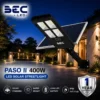โคมไฟถนน LED โซลาร์เซลล์ BEC รุ่น PASO II ขนาด 400W โคมไฟถนน led โซลาร์เซลล์ bec รุ่น paso ii ขนาด 400w