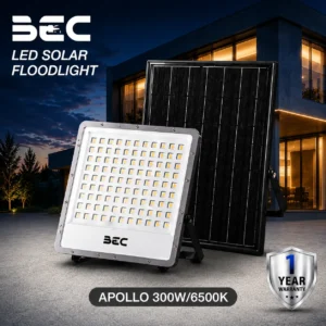 โคมไฟถนน LED โคมไฟฟลัดไลท์ apollo led โซลาร์เซลล์ bec 200w copy